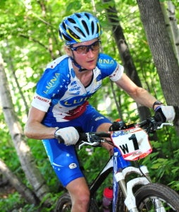 Catharine Pendrel won the women's overall pro XC title.