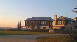 Sunset at Juan Pelota's ranch. Photo by JHK