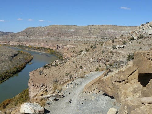 The Horse Thief Trail in Fruita offers classic high-desert vistas. Photo by Tom LeCarner