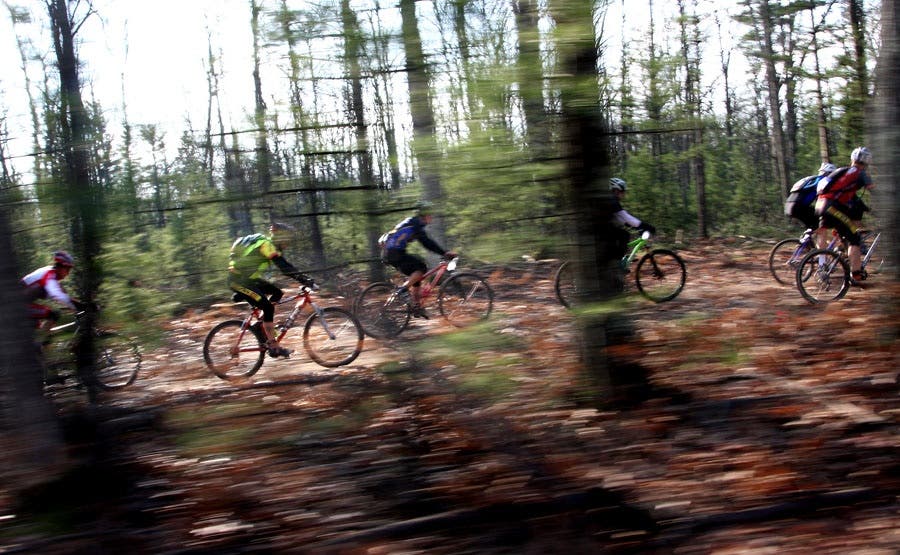 Speed is the order of the day at the Iceman. Photo by Bryan Mitchell