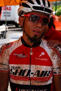 Prado, a Costan Rican racer with California-based Team ShoAir/Specialized, won the first stage of La Ruta on Wednesday. His overall time was 18:31:52 for the four-day race. Courtesy photo.