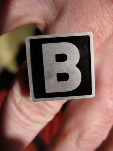 Only 25 SRAM "decoder" rings were made.