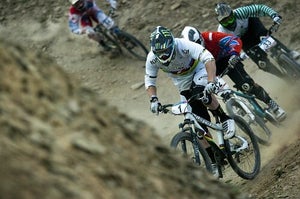 Jared Graves continued his winning ways from 2009 into 2010 at the first World Cup 4-Cross of the new season. Courtesy photo