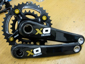 The weight penalty of the X0 cranks over the ritzy XX cranks? Merely 60 grams. Photo by Zach White