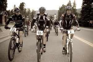 NUE Men's Open champion Jeff Schalk and five-time Breckenridge 100 winner Josh Tostado at last year's race. Courtesy photo