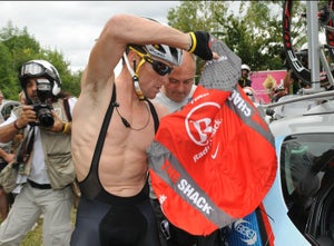 2010 Tour de France, stage 20, Lance Armtrong