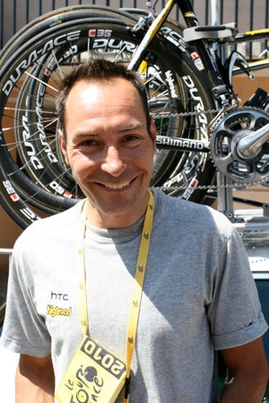 2010 Tour de France, stage 11, Erik Zabel 2010 Tour de France, stage 11, Erik Zabel