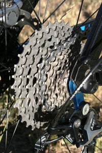 Shimano's HG cogsets haven't changed much other than to offer a 10th cog. Photo by Zack Vestal