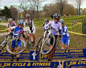 2010 Canadian 'Cross Nationals - Wendy Simms and Katy Curtis