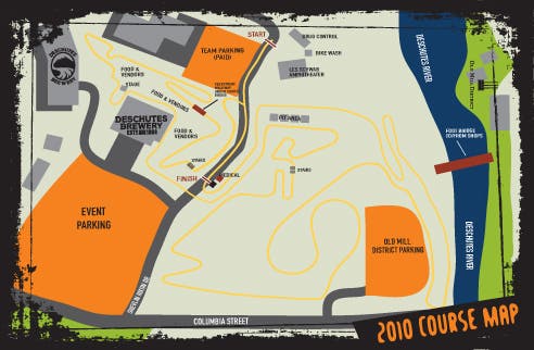 2010 Cyclocross Nationals Course in Bend, Oregon