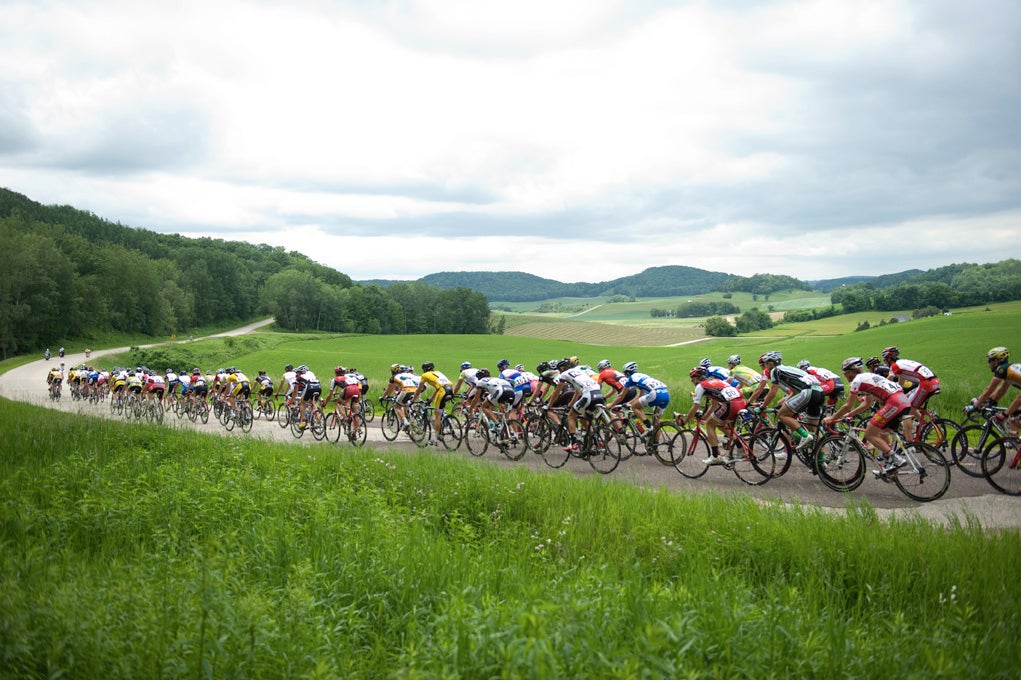 A look back at 2010: A classic Minnesota scene during the 2010 Nature Valley Grand Prix. 
