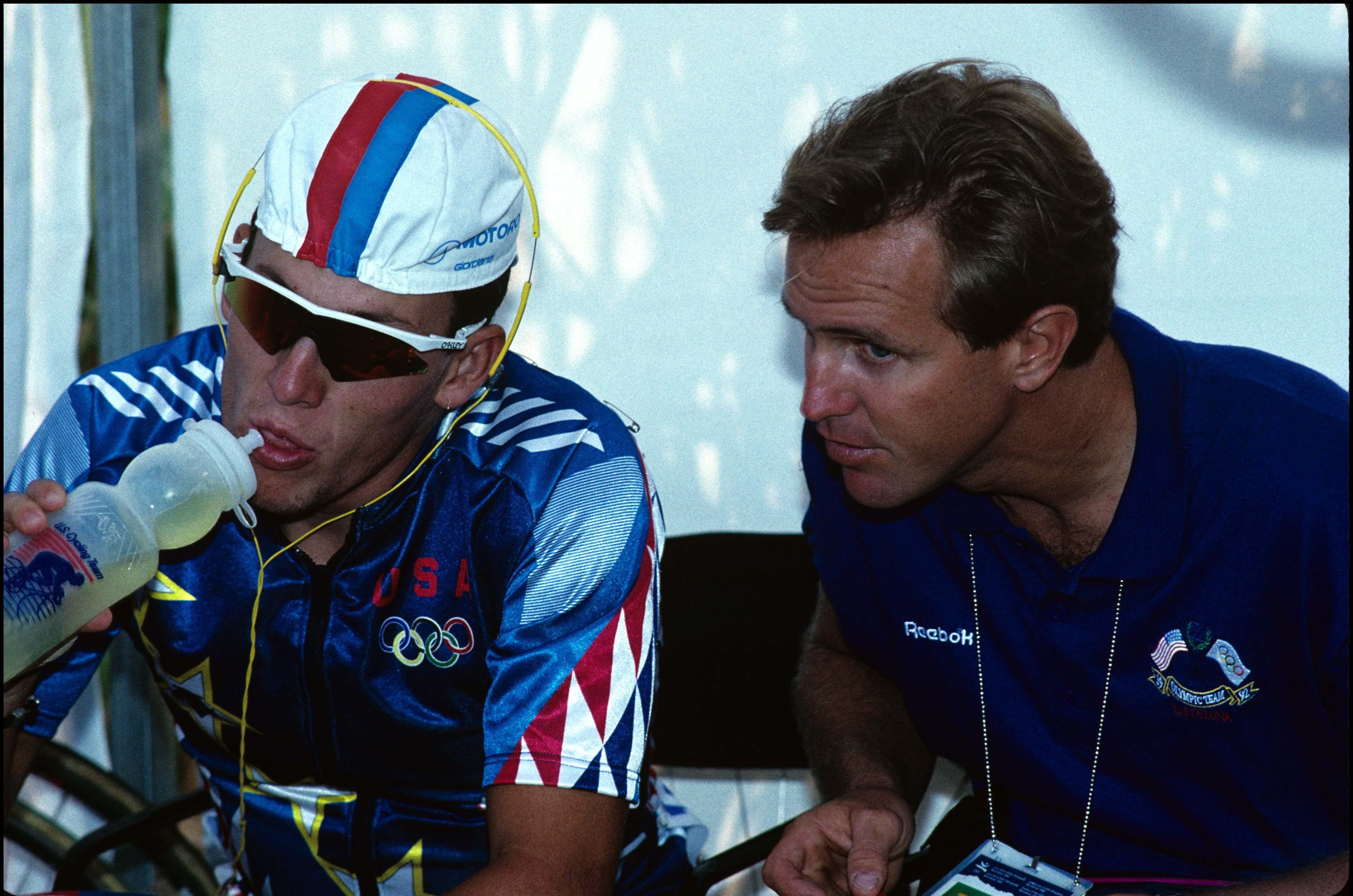 Lance Armstrong and Chris Carmichael. Photo: Graham Watson | <a title="www.grahamwatson.com" href="http://www.grahamwatson.com">www.grahamwatson.com</a>