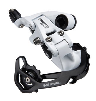 SRAM's white Apex group - rear deraileur SRAM's white Apex group - rear deraileur