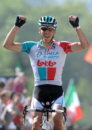 April 20: Gilbert wins Fleche Wallonne April 20: Gilbert wins Fleche Wallonne