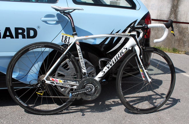 Alberto Contador's winning ride: Specialized SL3