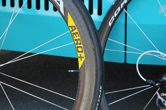 2011 Giro d'Italia, pro bike, Roman Kreuziger, Aero+ wheel