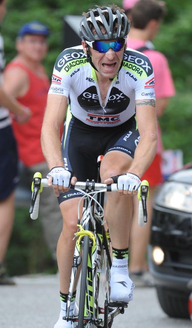 2011 Giro d'Italia stage 16: Denis Menchov 2011 Giro d'Italia stage 16: Denis Menchov