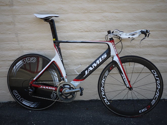 Pro Bike: Tom Zirbel's Jamis Xenith time trial bike