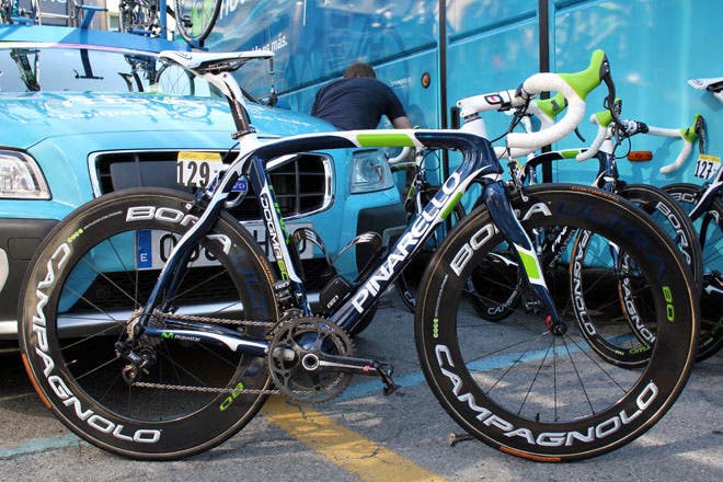 Giro Pro Bike: Francisco Ventoso's Pinarello Dogma Giro Pro Bike: Francisco Ventoso's Pinarello Dogma
