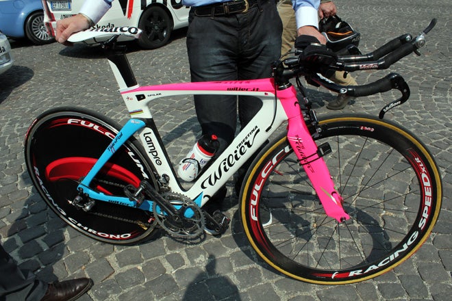 Giro first look: Wilier Triestina TwinFoil TT bike