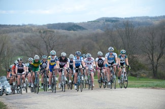 Men's and women's road races, Blue Mound, WI May 7, 2011