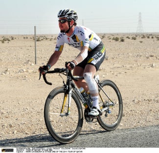 2011 Tour of Qatar, stage 1: Mark Cavendish 2011 Tour of Qatar, stage 1: Mark Cavendish