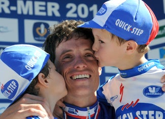 2011 French road championships, Sylvain Chavanel and children
