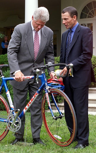 US-CLINTON-ARMSTRONG-