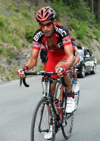 2011 Tour de Suisse, stage 7: George Hincapie. Photo: Graham Watson | www.grahamwatson.com