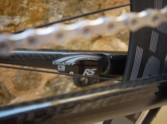 RideSense Like Trek's Duo Trap, Giant now has an ANT+ speed and cadence transmitter. Photo: Nick Legan