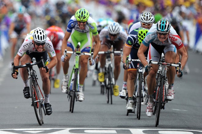 2011 Tour de France stage 11. Andre Greipel win