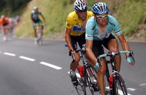2003 Tour de France, Ullrich and Armstrong on the Tourmalet