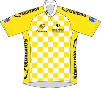 2011 USA Pro Cycling Challenge Quiznos leader jersey Quiznos leader's jersey