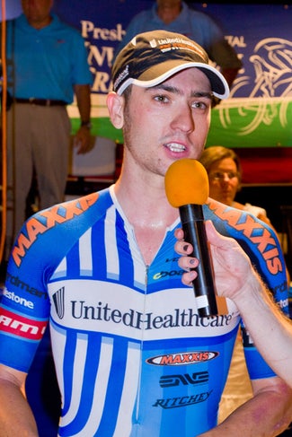 Men's winner 2011 Presbyterian Hospital Invitational Criterium, photos by Peter Brentlinger