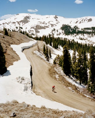 Just the dirt and the incline Rapha Continental 2011 Colorado ride