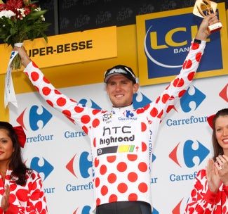 2011 Tour de France, stage 8, Van Garderen in polka dots 2011 Tour de France, stage 8, Van Garderen in polka dots