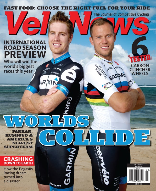 March 2011 VeloNews magazine