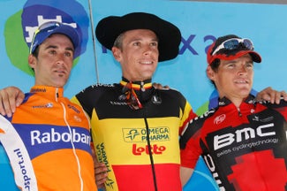 2011 Clasica San Sebastian, podium
