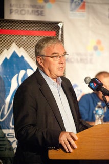 McQuaid in the house 2011 USA Pro Cycling Challenge, Colorado Springs news conference