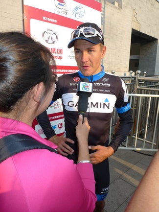 Heinrich Haussler 2011 Tour of Beijing stage 2, stage winner Heinrich Haussler