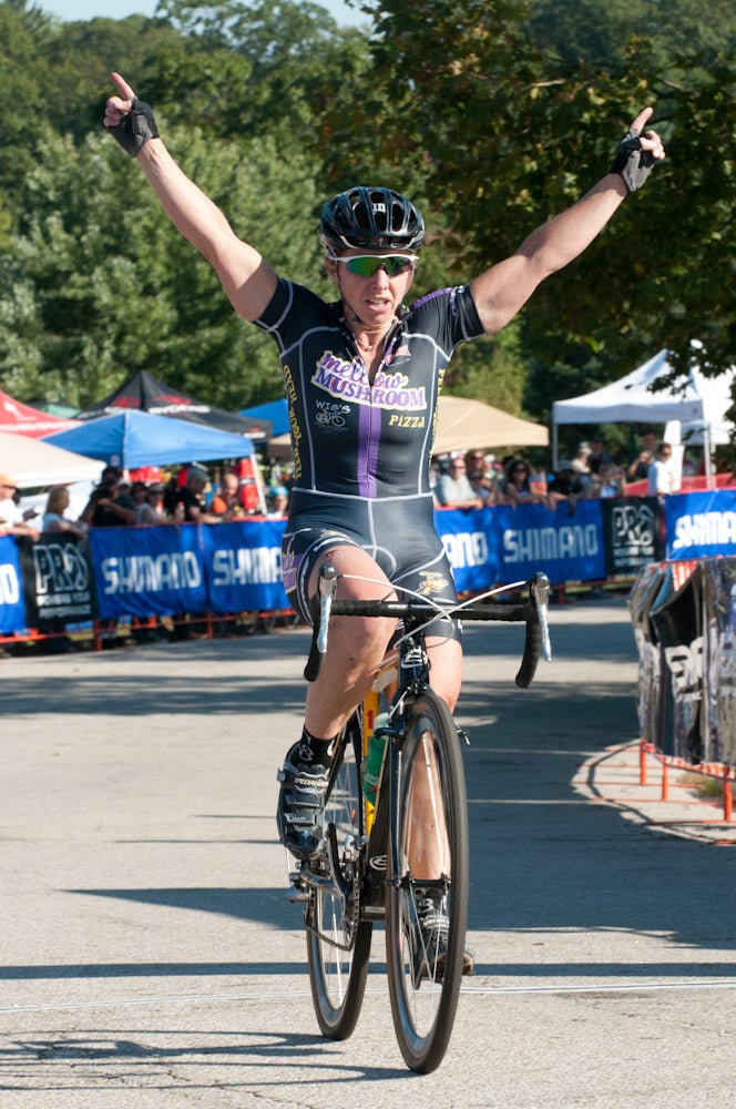 Laura Van Gilder took the day 1 win.