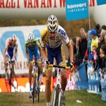 Bart Wellens at the top of the Koppenberg 2011 Koppenbergcross
