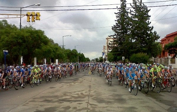It was a gray day on the first stage of the 2012 Tour de San Luis. Photo: Tour de San Luis | <a href="http://tour-sanluis.com.ar/">tour-sanluis.com.ar</a>