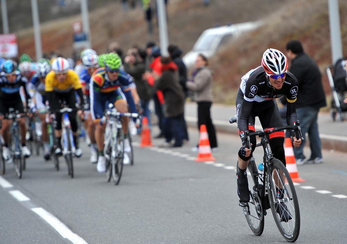 Kloden attacks on stage four of the 2012 Paris-Nice