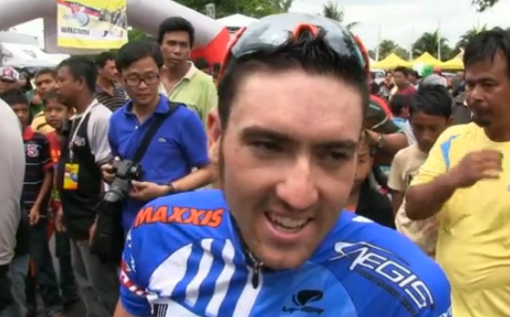 jake Keough. Tour de Langkawi stage 8. photo: Anthony Tan