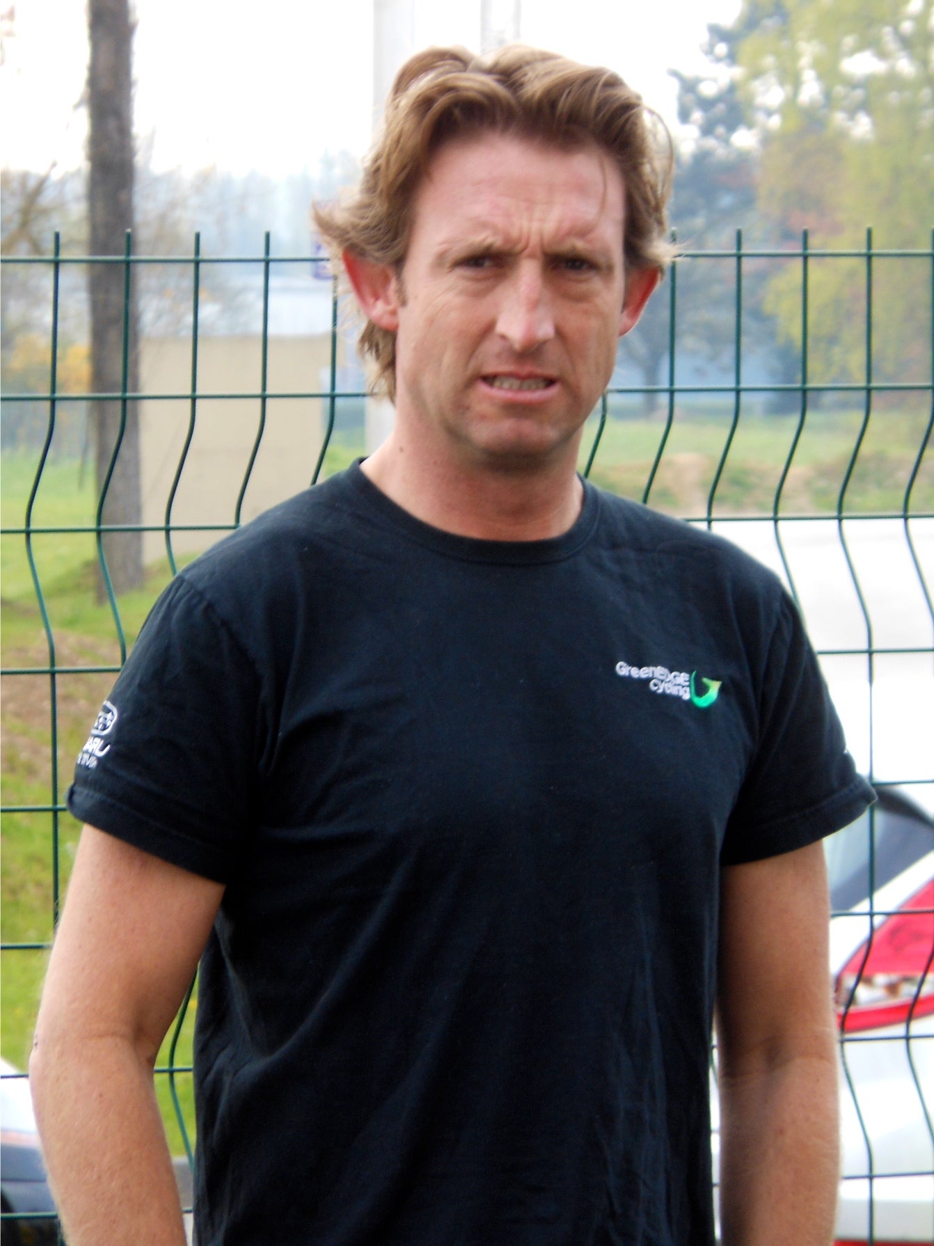 White, on the eve of the 2012 Paris-Roubaix. Photo: Dan Wuori