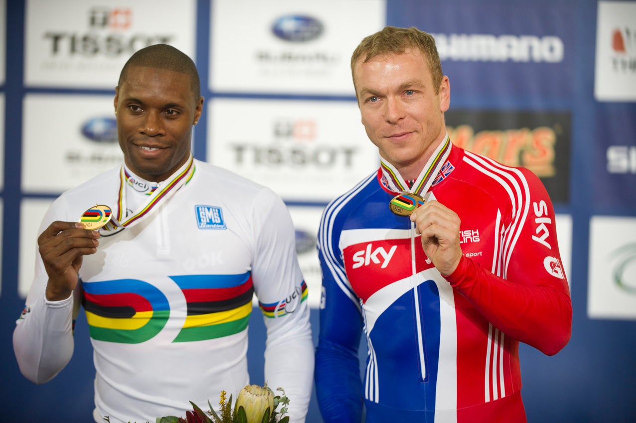 Bauge and Hoy will face off in the men's keirin. Photo: Casey B. Gibson | <a id="www.cbgphoto.com" href="http://cbgphoto.com">www.cbgphoto.com</a>