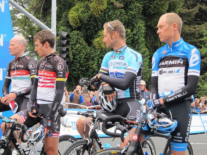 The tactical grudge match began almost as soon as the national anthem ended. Photo: Casey B. Gibson | <a id="www.cbgphoto.com" href="http://cbgphoto.com">www.cbgphoto.com</a>
