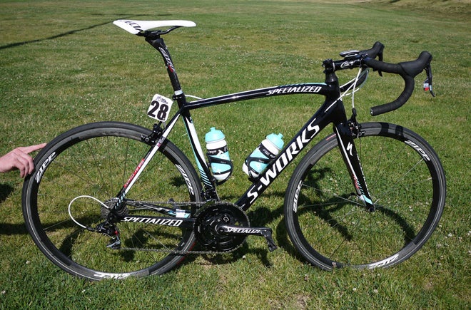 Specialized is recalling roughly 12,200 forks across four models, including its Tarmac SL4. Photo: Nick Legan | VeloNews.com