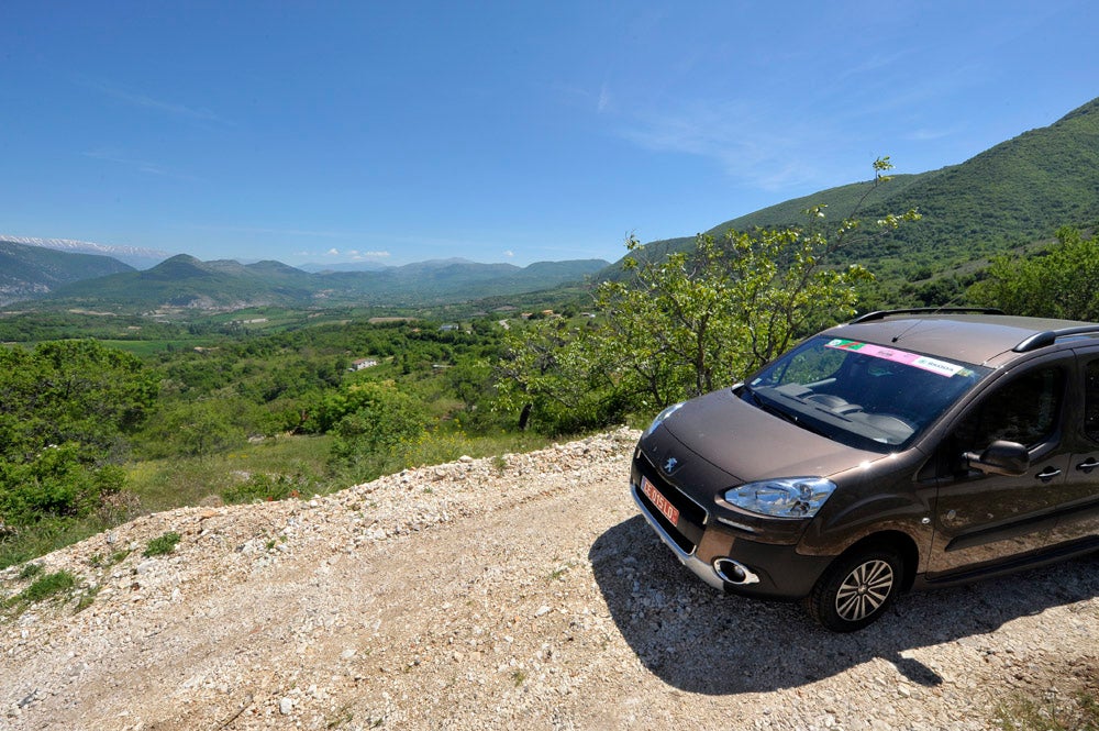 Our beloved (or is it hated?) Peugeot. Photo by Caley Fretz